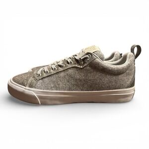 Converse All Star Low-Top Sneakers – Gray Wool / Felt, Men's 12